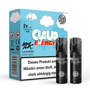 187 Prefilled Pod 2er Pack Cloud Energy 20mg Bild 1
