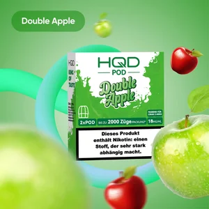 HQD Cirak 2 Pod Double Apple 18mg 1200 Bild 1