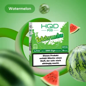HQD Cirak 2 Pod Watermelon 18mg 1200 Bild 1